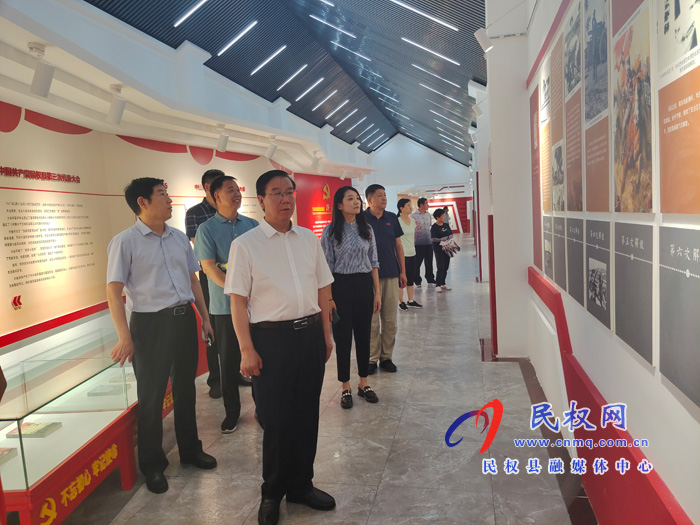 市委常委、宣传部长王全周莅民调研 市委常委、宣传部长王全周莅民调研