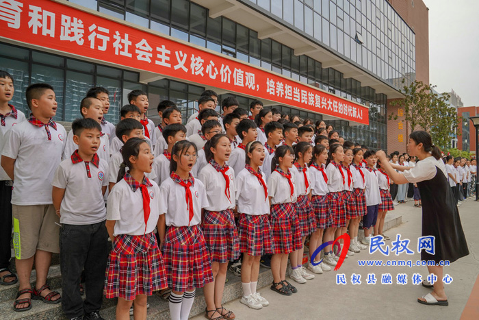 民权县实验小学举办“童心向党· 礼赞百年”把最美的歌献给党歌咏比赛