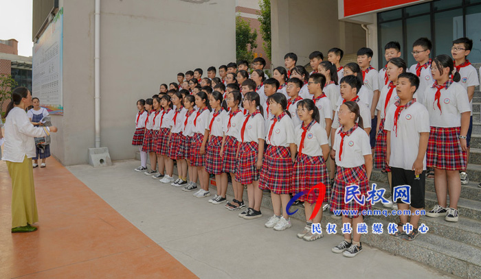 民权县实验小学举办“童心向党· 礼赞百年”把最美的歌献给党歌咏比赛