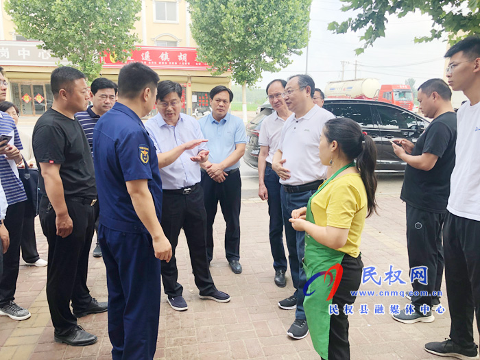 市委常委、常务副市长吴祖明到民暗访督导安全生产工作