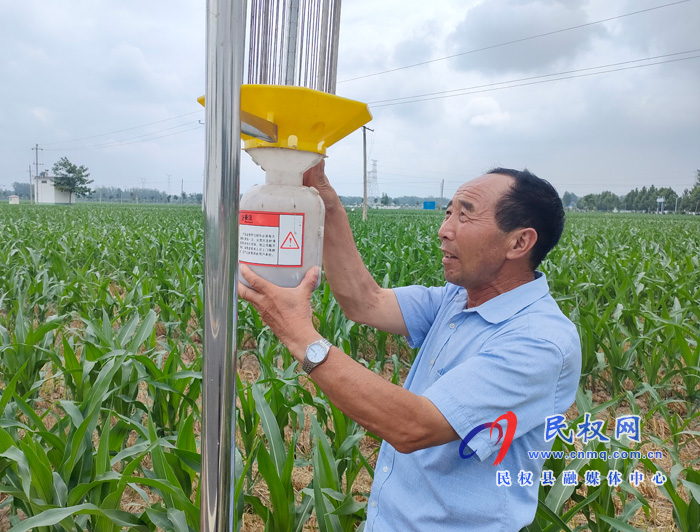 花园乡:小小诱捕器 灭虫作用大 花园乡:小小诱捕器 灭虫作用大