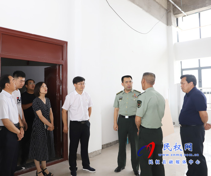 商丘市军分区司令员赵伯桥莅民调研 商丘市军分区司令员赵伯桥莅民调研