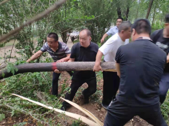 民权县交通运输局防汛救灾保畅通 民权县交通运输局防汛救灾保畅通