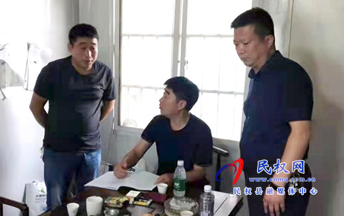 民权县自然资源局开展“万人助万企”活动 民权县自然资源局开展“万人助万企”活动