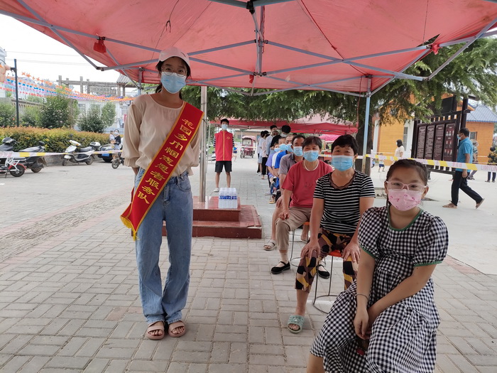 民权县花园乡:“志愿红”抗疫一线“有温度” 民权县花园乡:“志愿红”抗疫一线“有温度”
