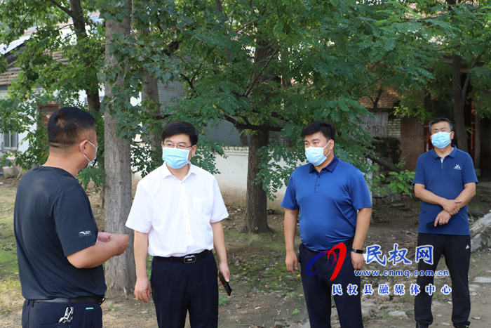 县委书记张团结督导核酸检测工作 县委书记张团结督导核酸检测工作