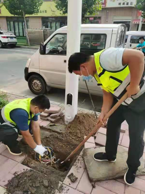 城管局路灯所:防疫情、保亮化、促安全 城管局路灯所:防疫情、保亮化、促安全