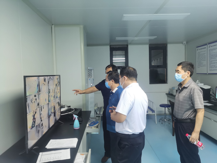市疫情防控督导组实地督导我县第四轮核酸检测工作 市疫情防控督导组实地督导我县第四轮核酸检测工作
