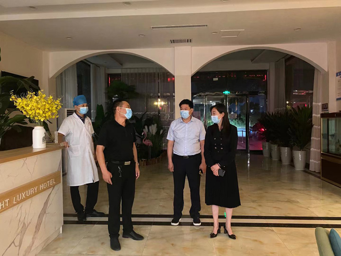 副县长朱琳深入部分县疫情防控集中隔离点工作进行督导检查 副县长朱琳深入部分县疫情防控集中隔离点工作进行督导检查