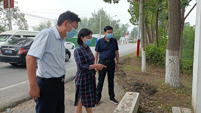 县委副书记、代县长王静娴调研防汛工作 县委副书记、代县长王静娴调研防汛工作