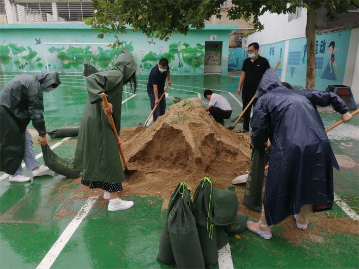 民权县第三小学积极做好夏季防汛救灾准备工作