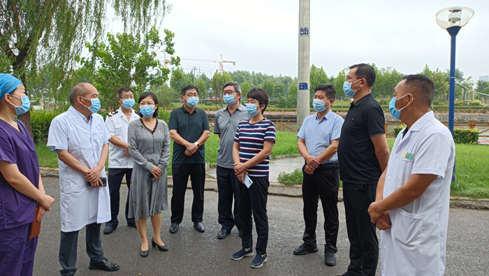 省疫情防控指挥部督导组莅民调研指导疫情防控工作 省疫情防控指挥部督导组莅民调研指导疫情防控工作