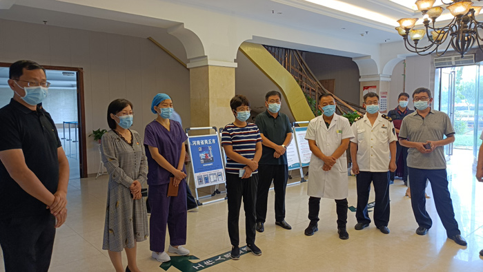 省疫情防控指挥部督导组莅民调研指导疫情防控工作 省疫情防控指挥部督导组莅民调研指导疫情防控工作