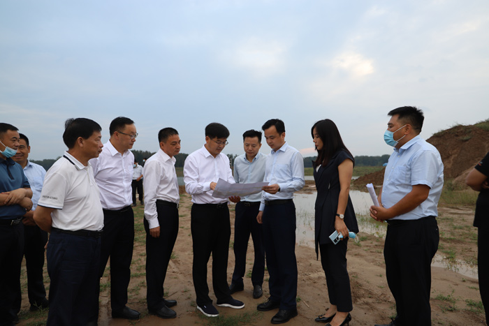 中国光彩事业国际投资集团执行总裁陈江涛一行莅民调研 中国光彩事业国际投资集团执行总裁陈江涛一行莅民调研