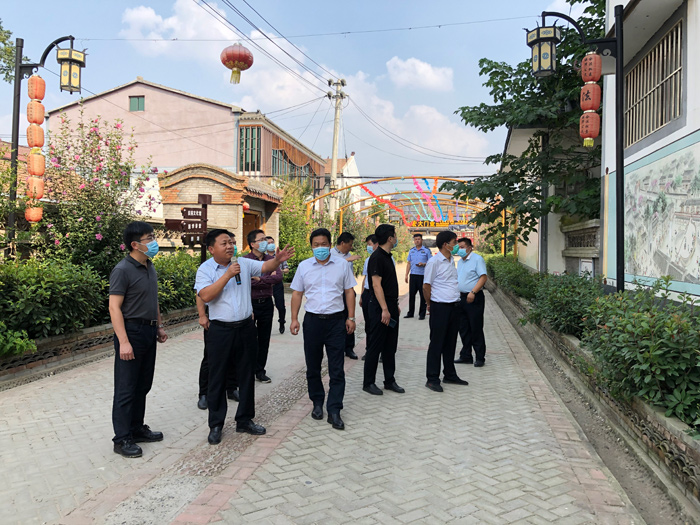 阜宁县考察组到我县考察农村文旅工作 阜宁县考察组到我县考察农村文旅工作