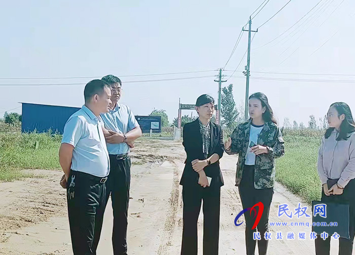 县领导于茜一行深入庄子镇进行调研 县领导于茜一行深入庄子镇进行调研