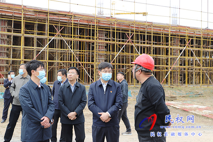 县委书记张团结调研企业发展和重点项目建设情况