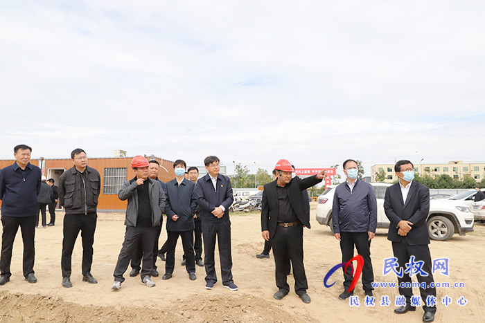 县委书记张团结调研企业发展和重点项目建设情况