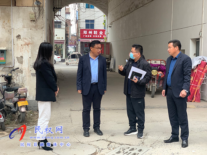 县委常委、宣传部长、副县长毕道喜督导全国文明城创建工作