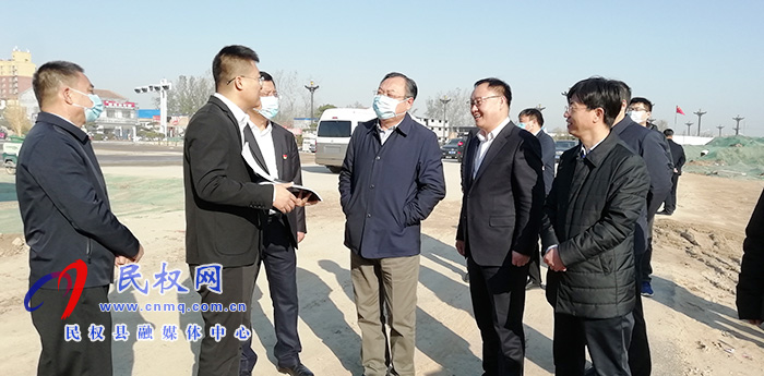 市委副书记吴祖明到民调研重点项目建设运行情况
