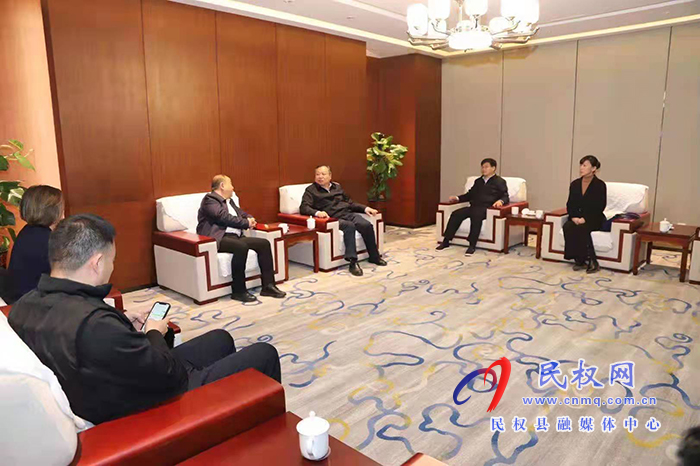市委副书记吴祖明会见航天建筑设计研究院有限公司党委书记、董事长马向东一行
