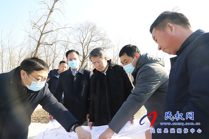 副市长潘峰莅民调研重点水利工程项目建设工作