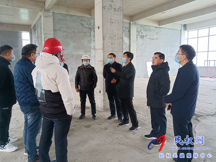 高新区常务副主任张爱军调研重点项目建设工作