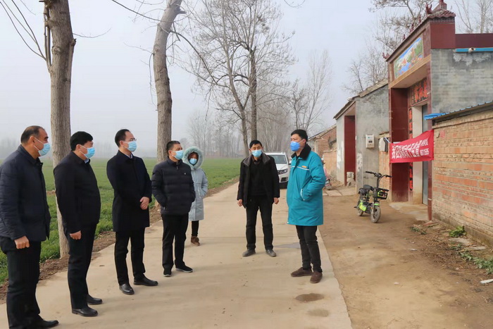 县委常委、常务副县长王景义到北关镇督导疫情防控工作