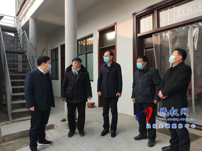 市政府副秘书长李长领到民开展春节走访慰问活动