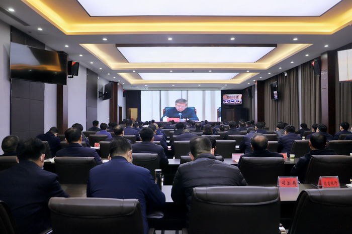 我县组织收听收看省委农村工作会议