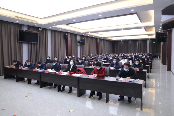 我县组织收听收看省委农村工作会议