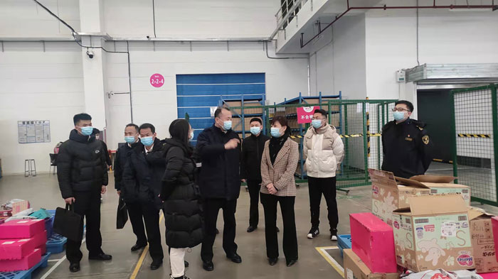 县委常委、副县长于茜到新郑海关学习调研