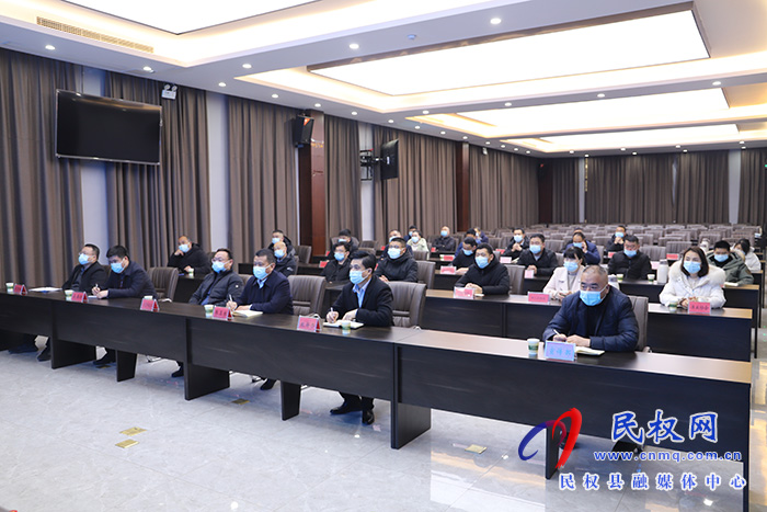我县组织收听收看第五期商丘市企业家大讲堂