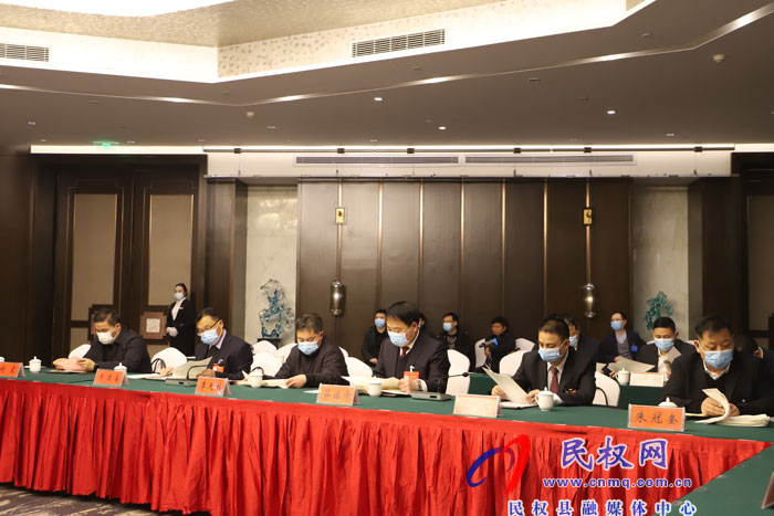 市五届人大七次会议民权县代表团第一次会议召开