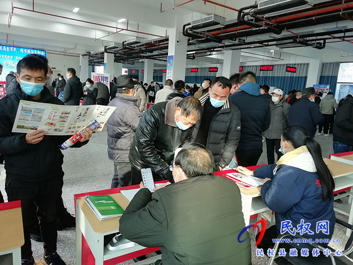 “退役不退志 就业再起航”民权县2022年退役军人专场招聘会举行