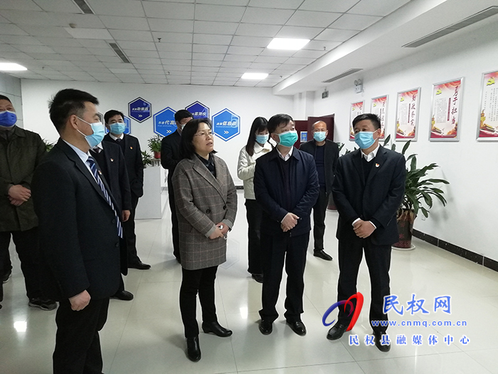 省法治政府建设示范县创建调研组莅民