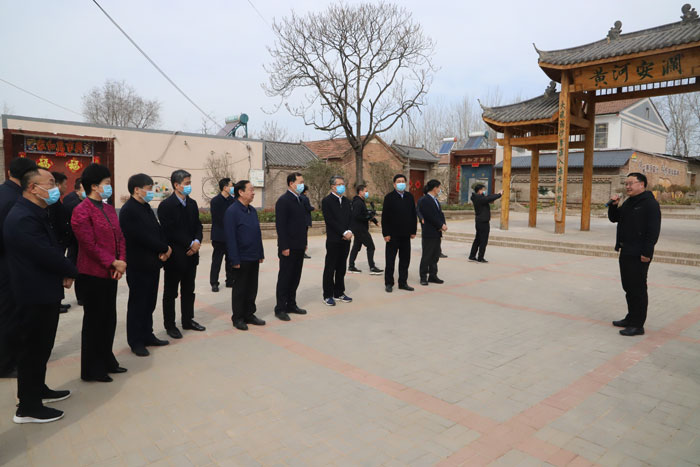商丘市2022年第一次农村人居环境整治工作观摩组莅民