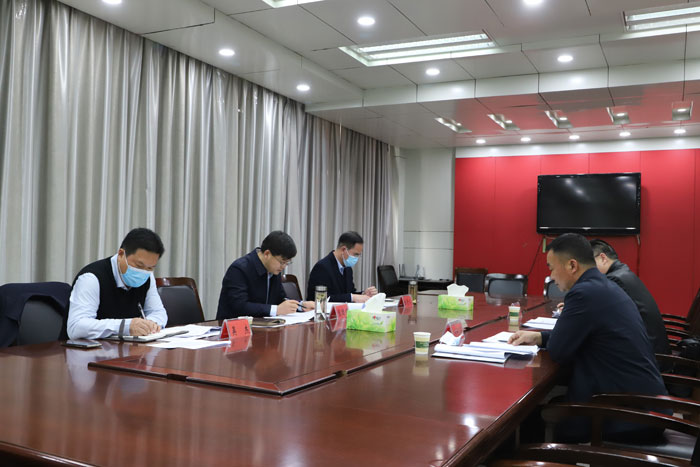 县委书记张团结主持召开专题会议