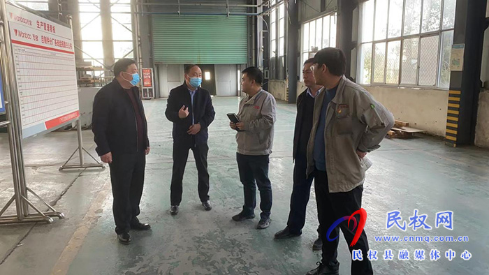 民权县应急管理局 开展工贸行业领域粉尘涉爆安全生产专项检查
