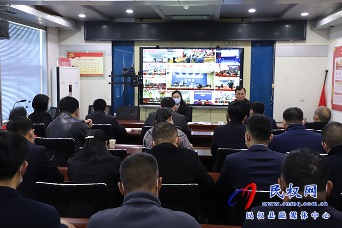 我县召开全员演练及核酸检测工作动员会