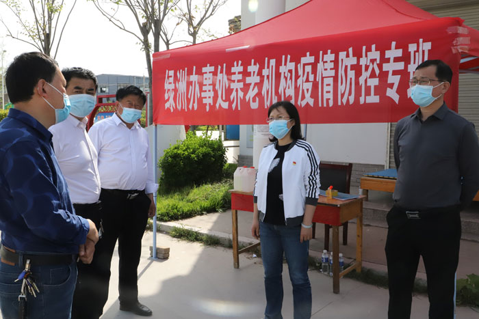 县委副书记、县长王静娴暗访督导疫情防控工作