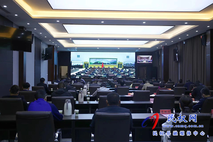 我县组织收听收看全国、全市防汛抗旱工作电视电话会议