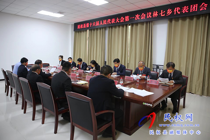 县委副书记、县长王静娴参加林七乡、北关镇代表团审议讨论政府工作报告等报告
