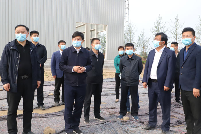 县委书记张团结调研重点项目建设情况