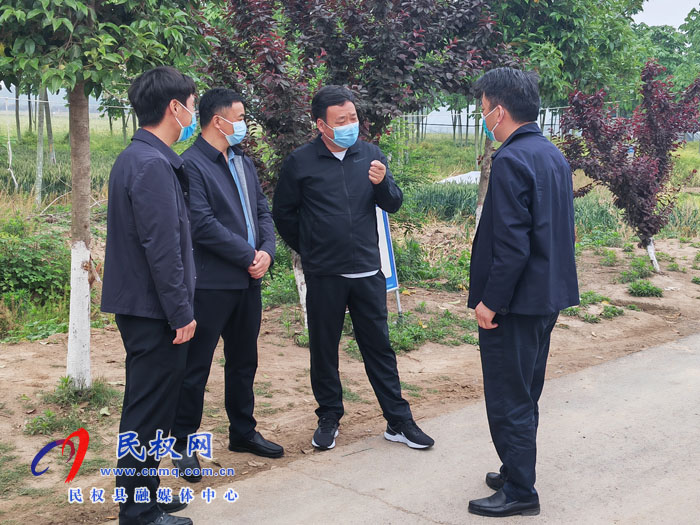 副县长李卫政到伯党乡督导疫情防控工作