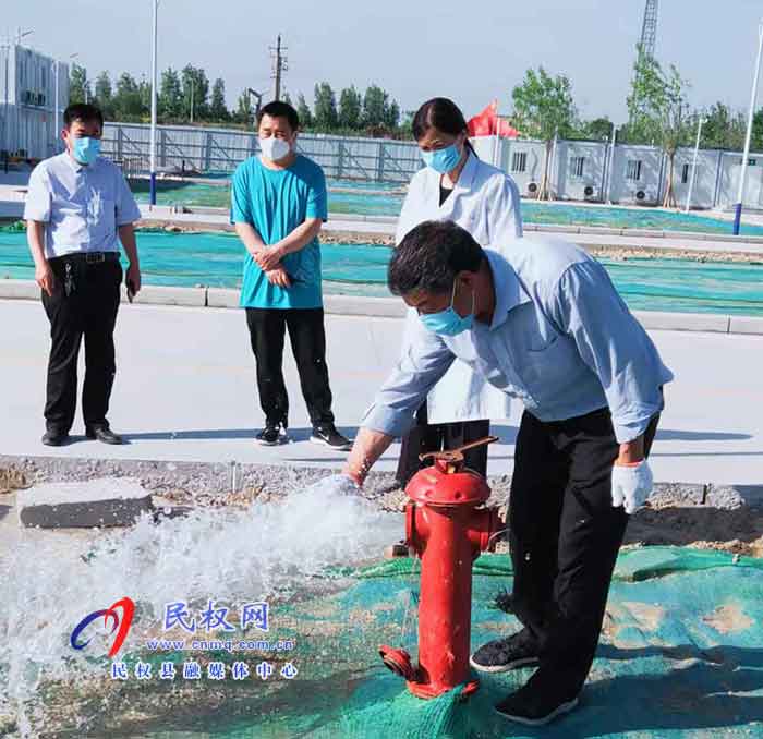 民权县水务公司战役情保供水