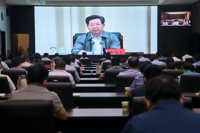 我县组织收听收看省委新冠肺炎疫情防控工作第十八次专题会议