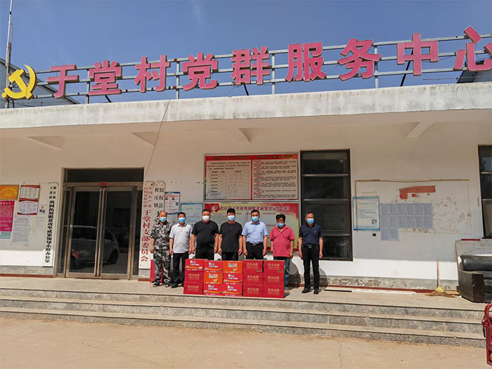 县畜牧发展服务中心倾情慰问帮扶助力“三夏”防火