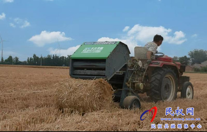 民权县人和镇：秸秆禁烧综合利用变废为宝