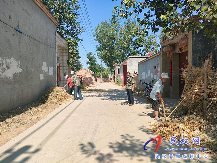 花园乡陈庄村  环境整治再发力 村容村貌“开美颜”